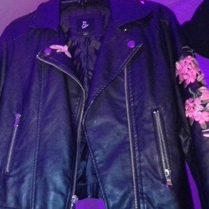 Kids leather jacket